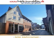 Immobilie Krempe - Kaufpreisreduzierung! 4,38 % RENDITE + historisches Flair im wunderschönen Krempe ! Schickes 3 - Parteien-Haus + Geschäft !
