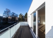 Immobilie Norderstedt - 360° Rundgang NEUBAU 3-Zimmer Staffelgeschoss-Wohnung mit zwei Terrassen