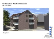 Immobilie Quickborn - Zentraler Neubau in Quickborn - Erstbezug April 2023
2-Zimmer-Dachgeschoss-Wohnung mit Fahrstuhl