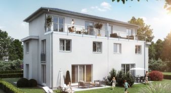 Immobilie Kaltenkirchen - Neubau von großer Wohnung im Doppelhauscharakter mit Terrasse und Dachterrasse in Kaltenkirchen!