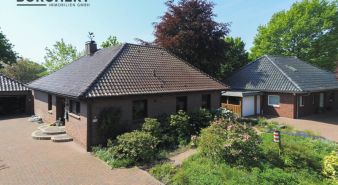 Immobilie Westerhorn - Platz für 2 Familien auf wunderschönem Grundstück mit Blick über Wiesen und Felder in Westerhorn