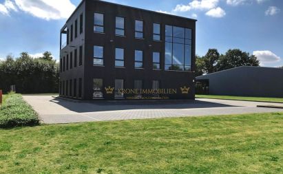 Top Mietobjekt - Modernes Bürohaus im Kubusstil vor den Toren Hamburgs - Sofort bezugsfertig