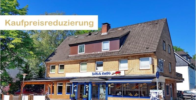 Immobilie Hohenlockstedt - Traditionsbäckerei mit Café mit Zweifamilienhaus in Top-Lage