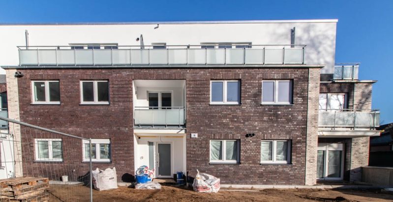 Immobilie Norderstedt - 360° Rundgang NEUBAU 3-Zimmer Staffelgeschoss-Wohnung mit zwei Terrassen