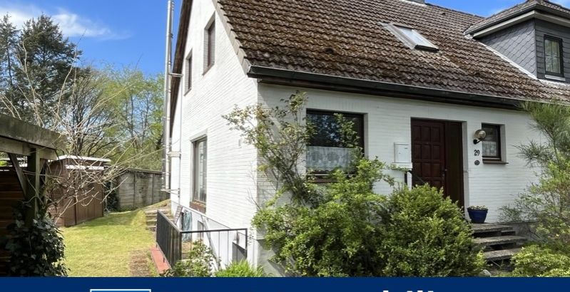 Immobilie Norderstedt - Eine gute Gelegenheit!
Gemütliche Doppelhaushälfte in gefragter Lage!